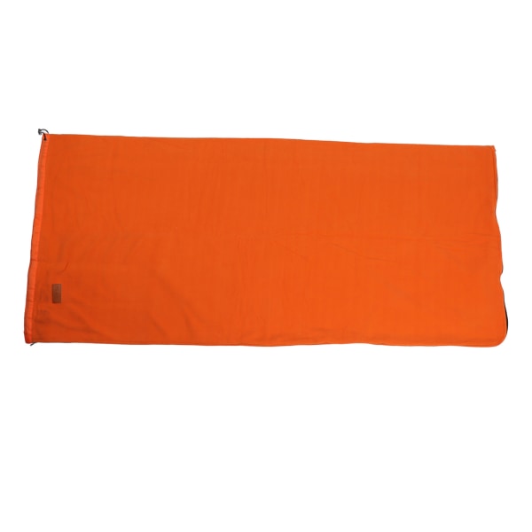 Makuupussin vuoraus Super paksu fleece pehmeä makuupussin vuorauspeitto retkeilymatkalle reppureppuihin punertavan oranssi
