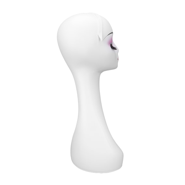 Naisten mallinuken pää, 50 cm/19,7 tuuman tyylikäs peruukkinäyttö, jossa olkapää