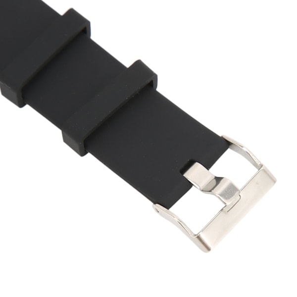 Silikonarmband för Amazfit Smartwatch Verge 2 A1807 Svart