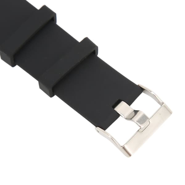 Silikonearmbånd til Amazfit Smartwatch Verge 2 A1807 Sort