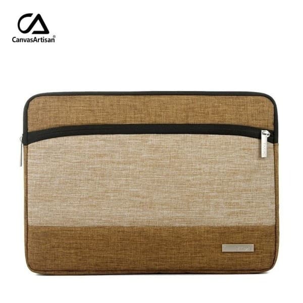 Laptop taske computer sleeve / etui til bærbar computer brun