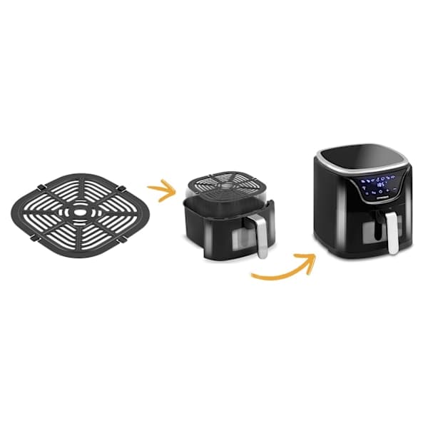 Premium Rustfri Kurv til Airfryer BD-652