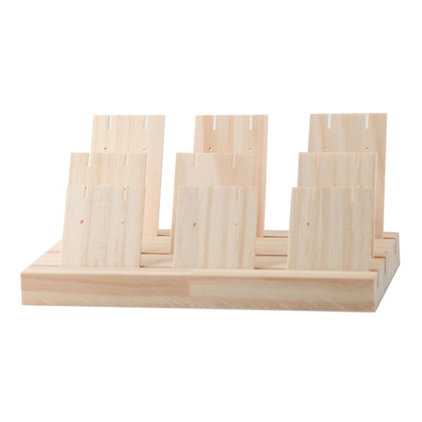 1/2/3 Örhänge Display Stativ Stor Kapacitet för Retail Display Small 3 slot 22cm Small 3 slot 22cm 1Set