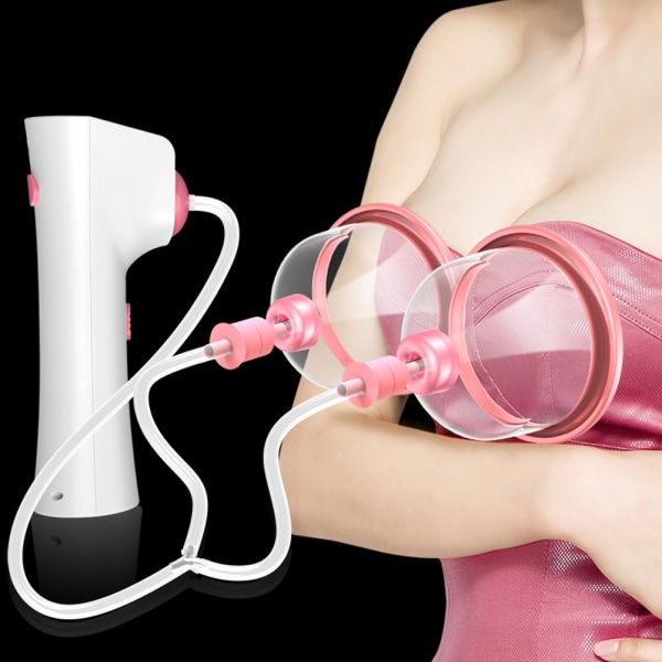 Multifunksjonelt brystmassasjeapparat Elektrisk brystforsterkningsinstrument Dame Elektrisk brystforsterker BH-massasjeapparat forstørrer