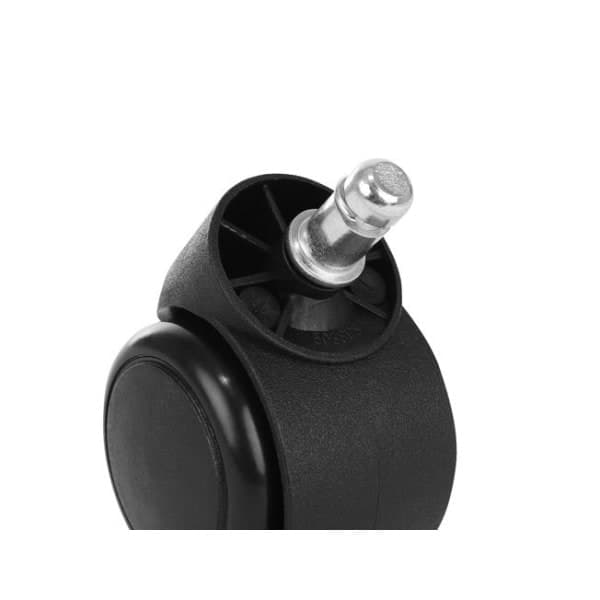5-pak Kontorstol Hjul - 11 mm Sort