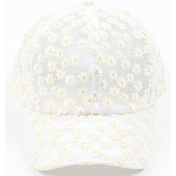 Caps for kvinner, justerbar hul blondehatt Stilig