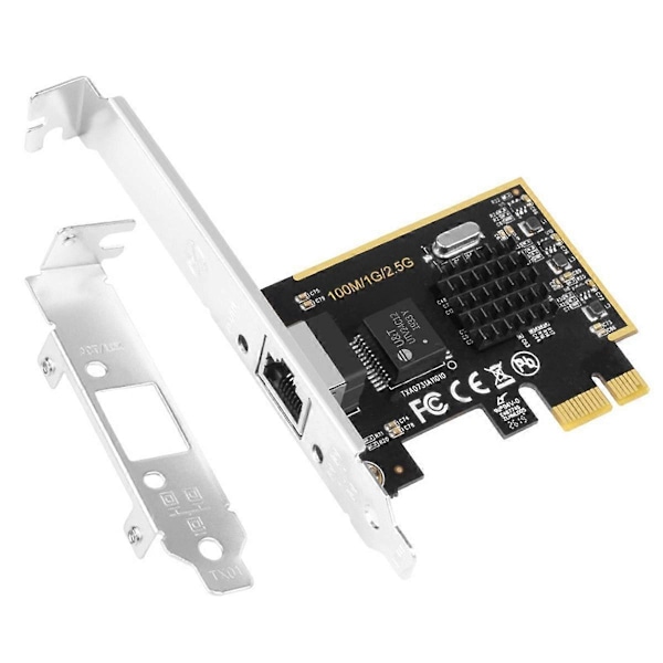 Gaming Gaming Port 2.5G Gigabit LAN-kort Skrivbord Inbyggd PCIE Gigabit LAN-port RTL8125PXE Multi-Fu.pa