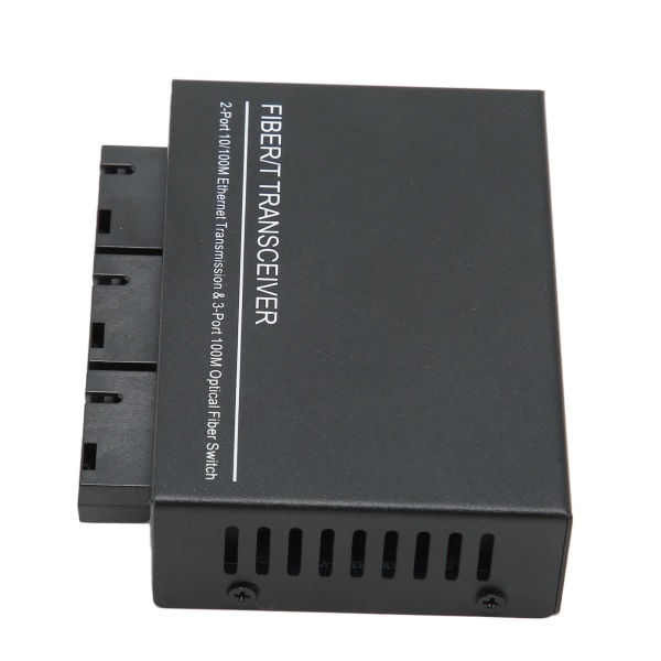 Ethernet Fiber Media Converter Single Mode Tx1310nm 10/100 Mbps RJ45 Port Media Converter 100?240V EU Plugg