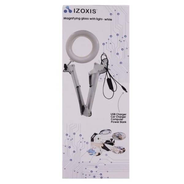 Magnifying Desk Lamp with Clamp - LED Table Lamp