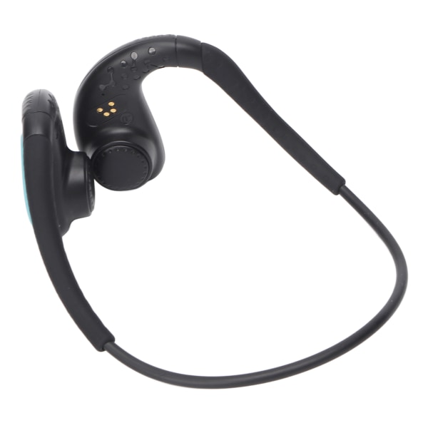 Bone Conduction Headset Bluetooth 5.0 brusreducerande IPX8 vattentätt uppladdningsbart Open Ear Headset med 8G minne