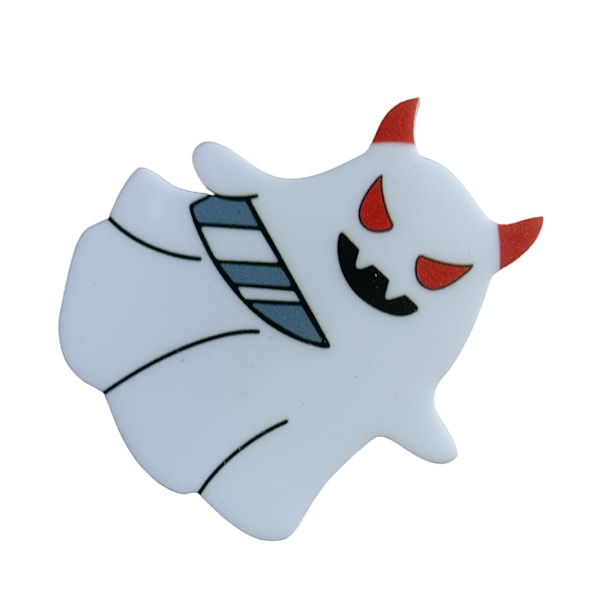 1/2/3/5 Värikkäät Hauskat Haamut Emalji Pin Snygg Universaalinen Brooch E E 2PCS