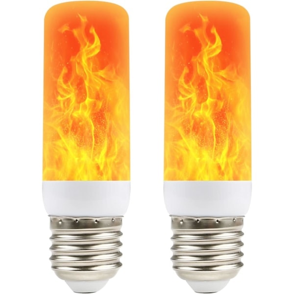 Flambulb | Flammeffekt Glödlampor | Flimrande Glödlampa, 4 Lägen LED E27