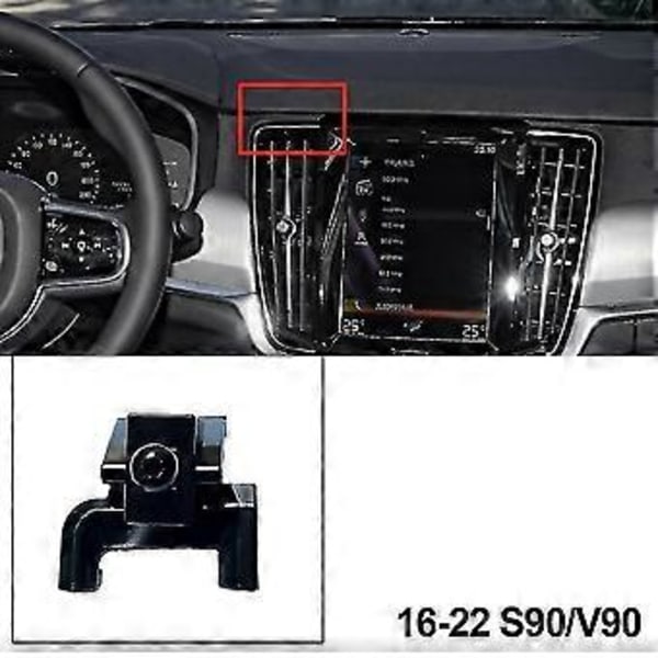 Telefonbrakett for Volvo Xc40 Xc60 S90 V90 S60 V60 2018 2019 202