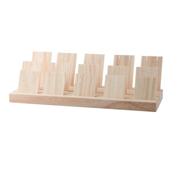 1/2/3 Örhänge Display Stativ Stor Kapacitet för Retail Display Stor 3-fack 22cm Large 3 slot 22cm 1Set