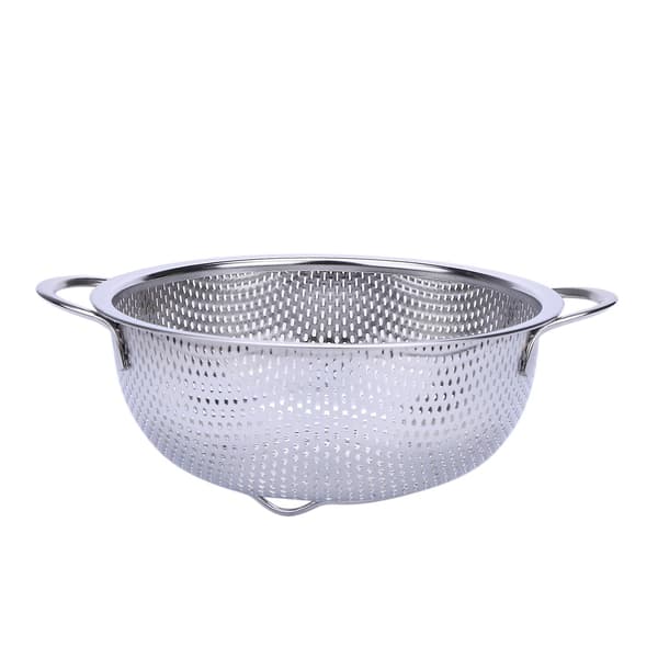 Sil med Håndtak, Perforert Sil for Kjøkken Pasta/grønnsaker/ris