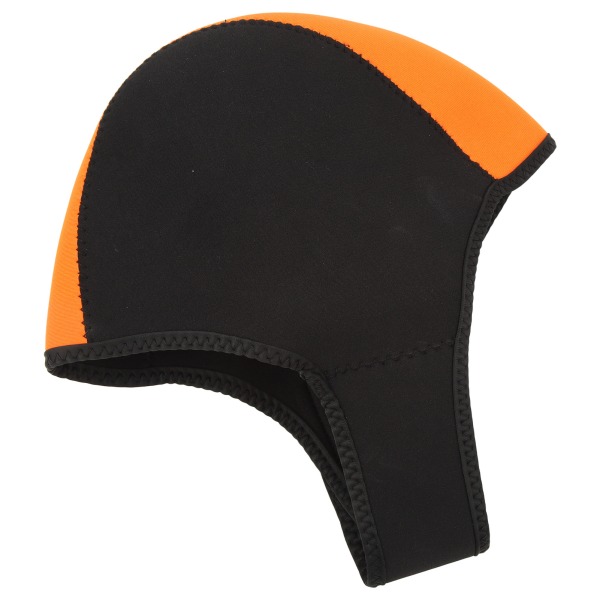 Våtdrakt Hette Thermal Swim Surf Dykkerhette Sol UV-beskyttelse Hurtigtørkende for menn Damer Svart Oransje