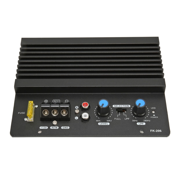 Fk 206 12V Digital Amplifier Board High Power Subwoofer Amplifier Board Modul för bil
