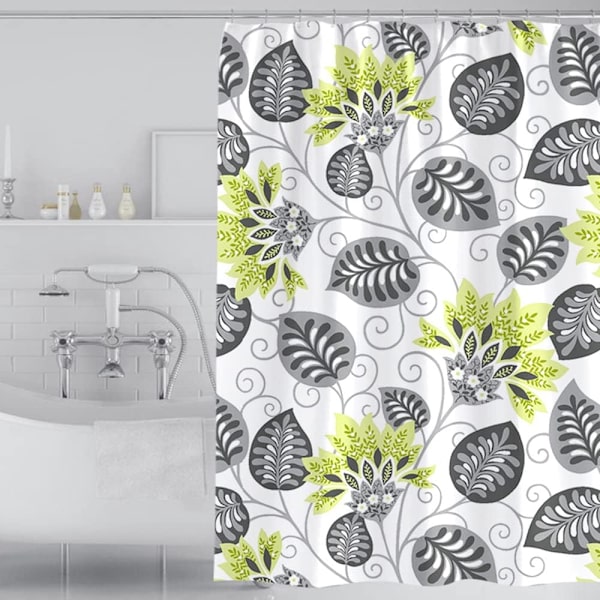 Duschdraperi 120 x 180 cm Mögelresistent Vattentätt Polyester