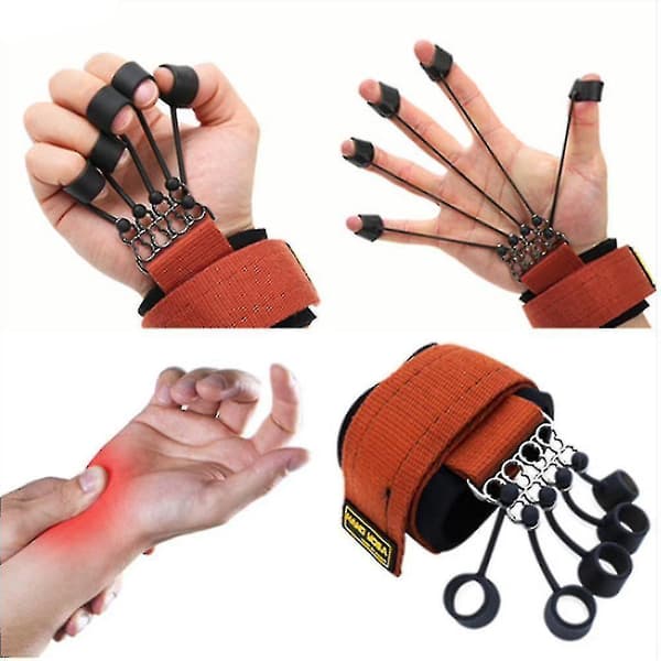Finger Stretcher Hand Resistance Band Hand Extensor Exerciser Finger Grip Trainer