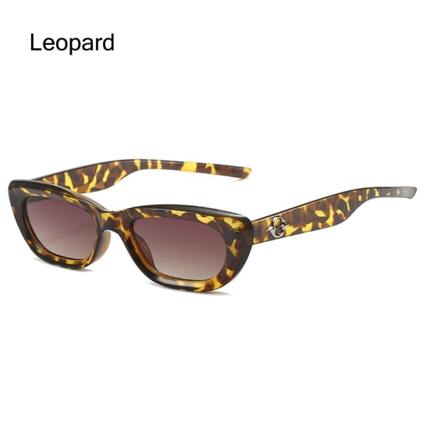 Cat Eye Solbriller Star Y2K Solbriller LEOPARD LEOPARD Leopard Leopard