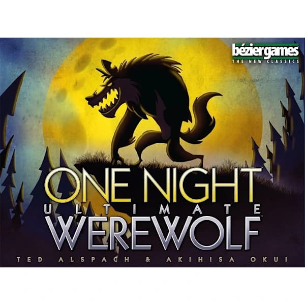 Bezier Lautapeli One Night Ultimate Werewolf Black