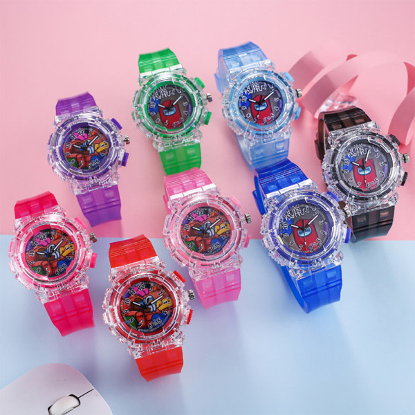 Barn Tecknad blant oss Elektronisk klokke Smart Watch Armband A