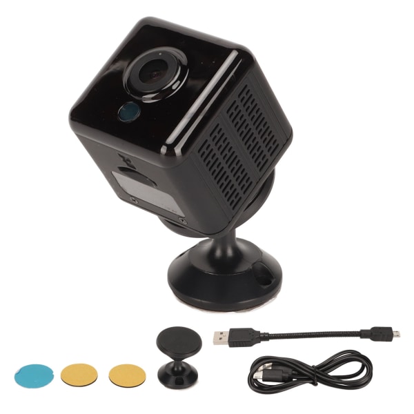 Minikamera 1080P Night Vision liikkeentunnistuksen tuki APP Näytä langaton pieni turvakamera baby