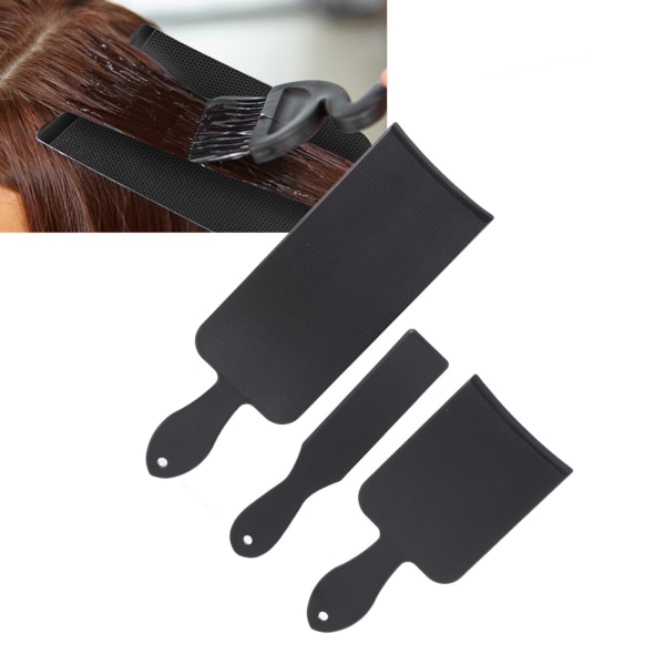 Hårfargebrett Dispensering av hårfremheving Farging Kam Antiskli hårstylingverktøy