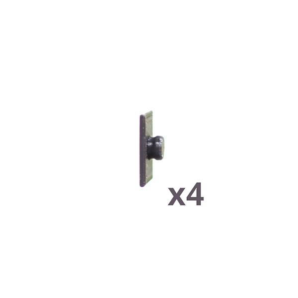 Vinylskivehängare för väggmontering – 4-pack