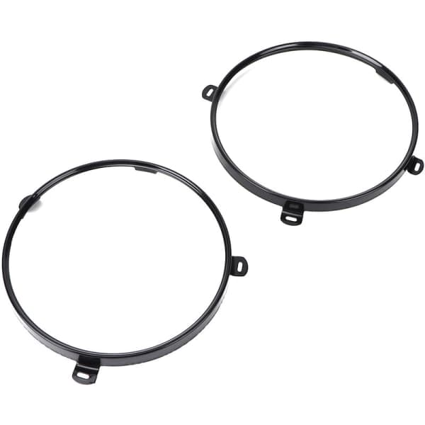 2 stk 7-tommers frontlysfester ringlampeholder egnet for Jeep Wrangler TJ 07-17