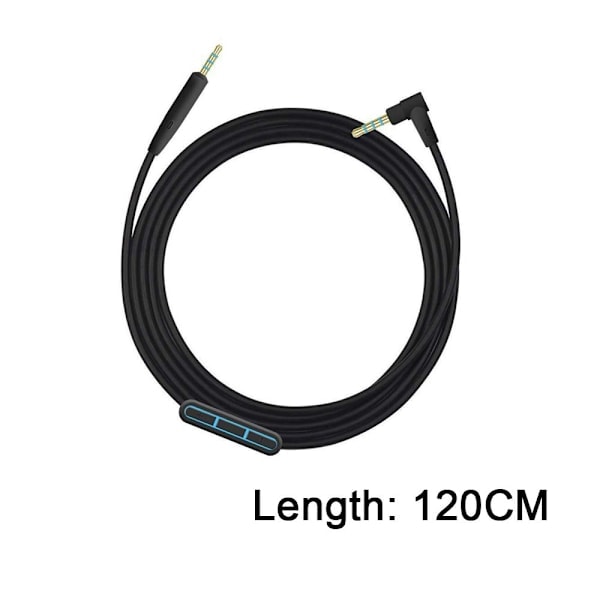 Paris_Erstatnings lydkabel til BOSE QC25 sort