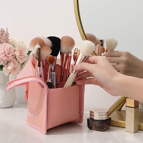 Makeupbørste Taske, Rejse Kosmetisk Penholder