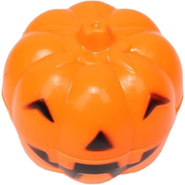 4st Halloween Mini Pumpkin Desktop konstgjord pumpa present Godis Snack Box Dekor for fest, prydnader til Halloween