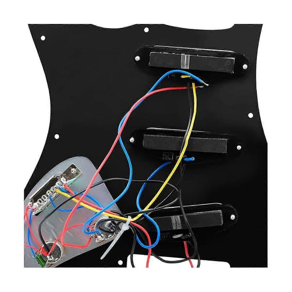 ST Elektrisk Gitarr Skyddsplatta Tre Enkla Pickup Paneler Vanlig Typ 2st Pickup Skyddsplatta One.pa