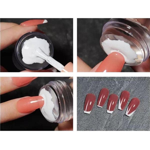 Transparent Neglestempel til Manicure