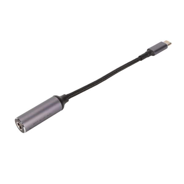 DC 5,5 mm x 2,1 mm hunninngang til Type C hann PD-ladekabel 100 W DC5521 til USB C-kabel med PD Automatic Identification Chip