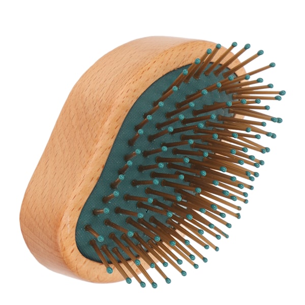 Airbag Hårbørste Elastisk Fremme blodsirkulasjonen Våttørr Bruk Bærbar tremassasjekam for hår skjegg