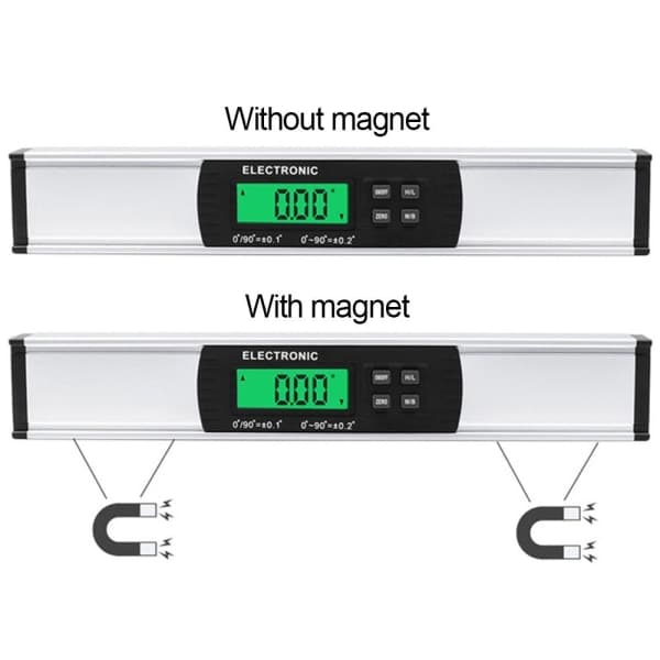Elektroniskt vattenpass Digitalt vattenpass MED MAGNET
