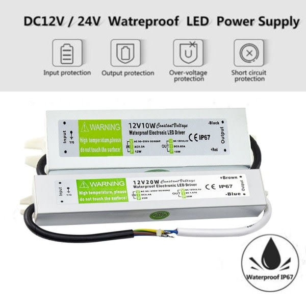 LED-transformator LED-drivrutin Transformator 12V20W 12V20W 12V20W 12V20W