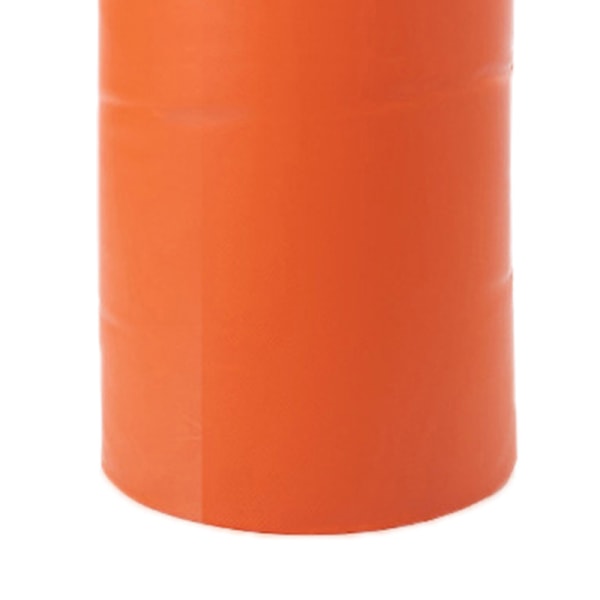 Fotbløtleggingsbøtte Sammenleggbar Stor kapasitet Isolert vanntett fotkarbøtte for hjemmet 30L oransje 47 X 30 cm / 18,5 X 11,8 tommer