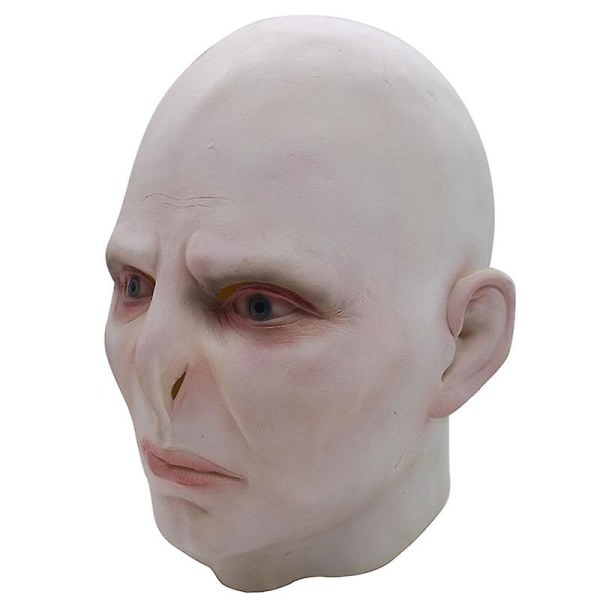 Potter Lord Voldemort Mask Halloween Party Cosplay Harry Prop Face Cover Huvudbonader Voldemort