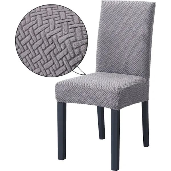 4 stk Moderne Elastiske Stretch Stoltrekk Strikket Jacquard