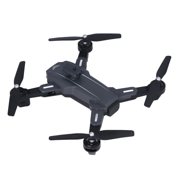 RC Quadcopter Toy Folding Hinder Undvikande 4K HD Dual Camera Quadcopter för över 14 svarta dubbla batterier