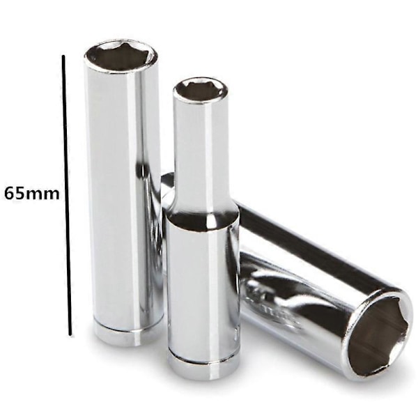Uusi ammattimainen 8-osainen 3/8 tuuman vääntiön syvä hylsysarja, metrinen, 10 mm - 19 mm.pa