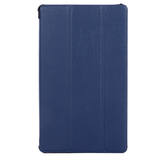 Case för A7 Lite Tablet Mörkblå Exakta utskärningar 2 Stödvinklar PU Läder PC Enkel Light Tablet Case
