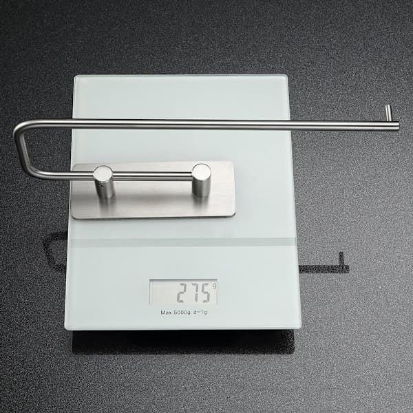 Kitchen Roll Holder Self Adhesive No Drilling Wall Mounted Kitchen Roll Holder for Gluing,