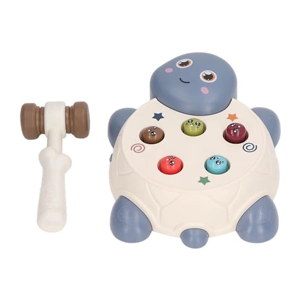 Interactive Pound-a-Mole Game for Fine Motor Skill Development - Educational Cute Animal Shaped Hammer Toy