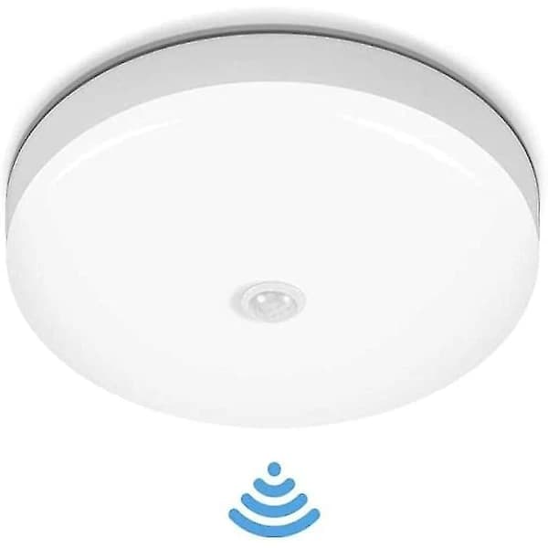 12W LED Taklampe med Bevegelsessensor, Lyd- og Lyskontroll for Innendørs Bruk