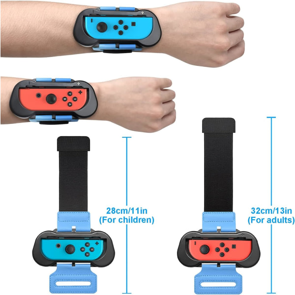Käsivarsinauha on yhteensopiva Nintendo Switchin ja OLED-mallin Just Dance kanssa