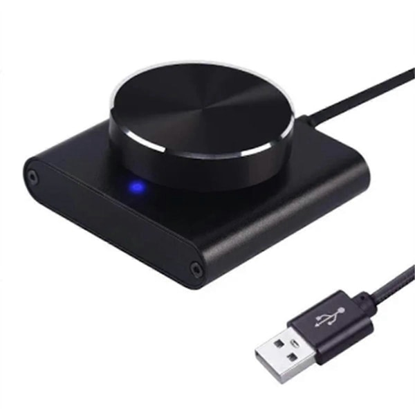 USB Volumenkontrol Lossless PC Computer Højttaler Volumenkontrol Knap Justering Digital Kontrol wit.pa